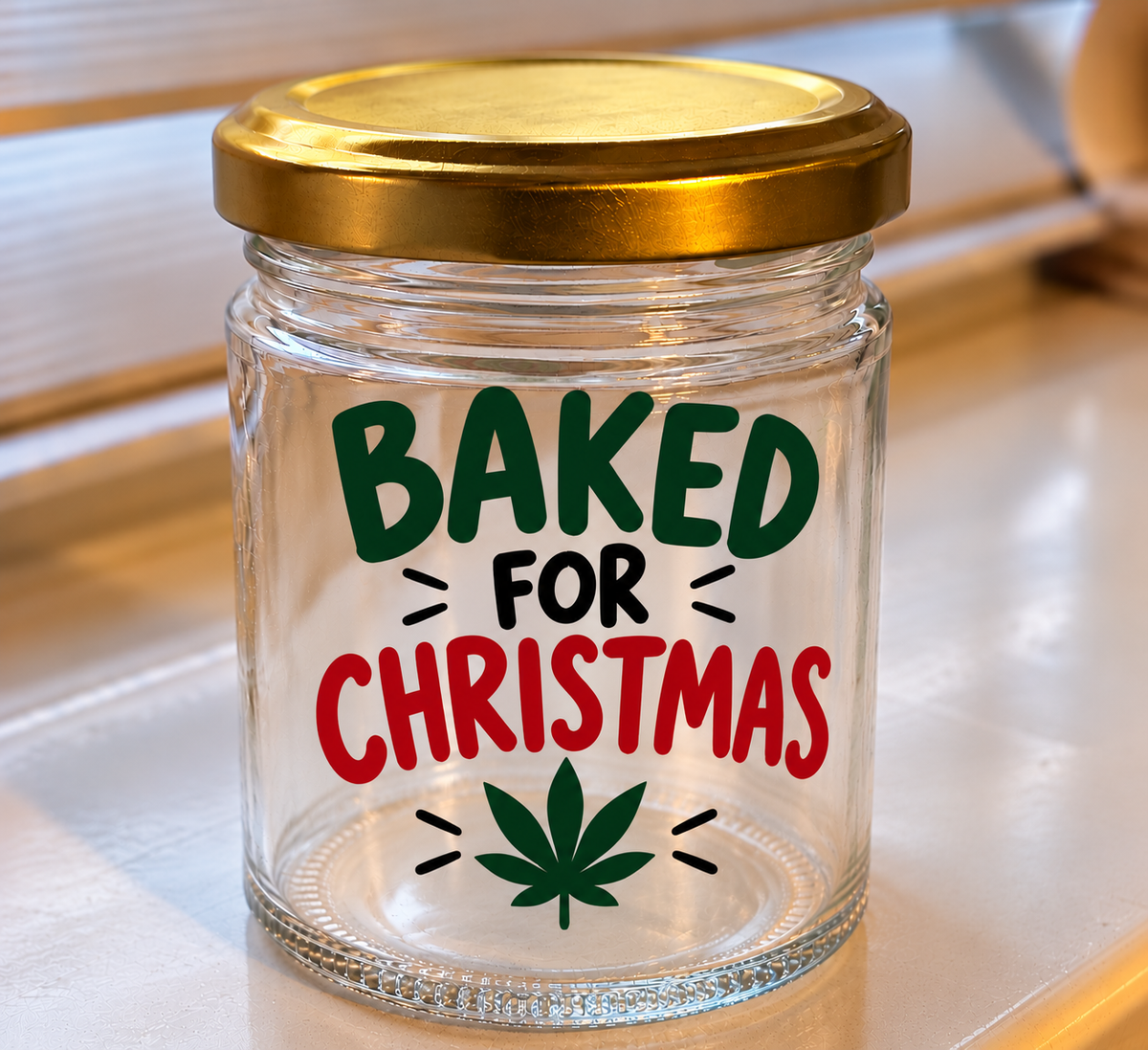 BAKED FOR CHRISTMAS 🎄 | Funny Christmas Glass Jar