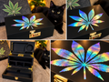 Holographic leaf stash lockbox.
